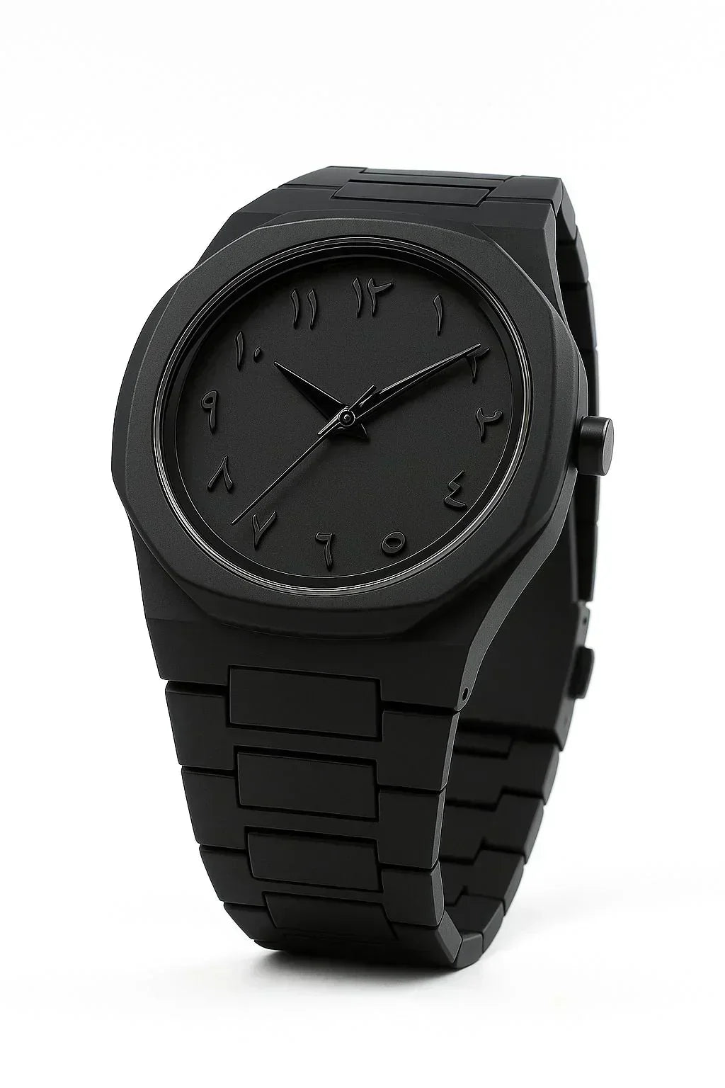 Black Arabic Aura – The Watch That Speaks Culture